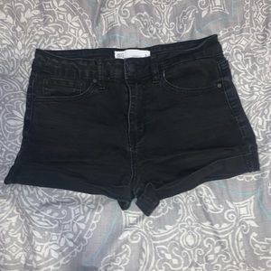 RSQ Black Shorts High Rise